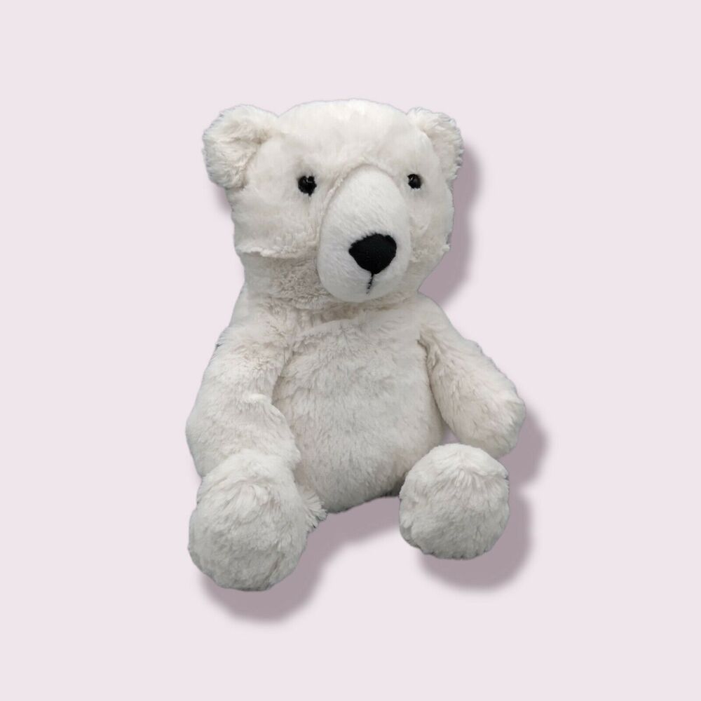 Wondershop Target White 9" Teddy Bear Polar Plush Stuffed Animal Soft Toy